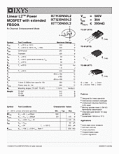 DataSheet IXTH30N50L2 pdf